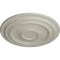 Ekena Millwork Traditional Ceiling Medallion (Canopies up to 5 1/2"), 24 3/8"OD x 1 1/2"P, Pot of Cream Crackle CM24TRPCC - alternate 2